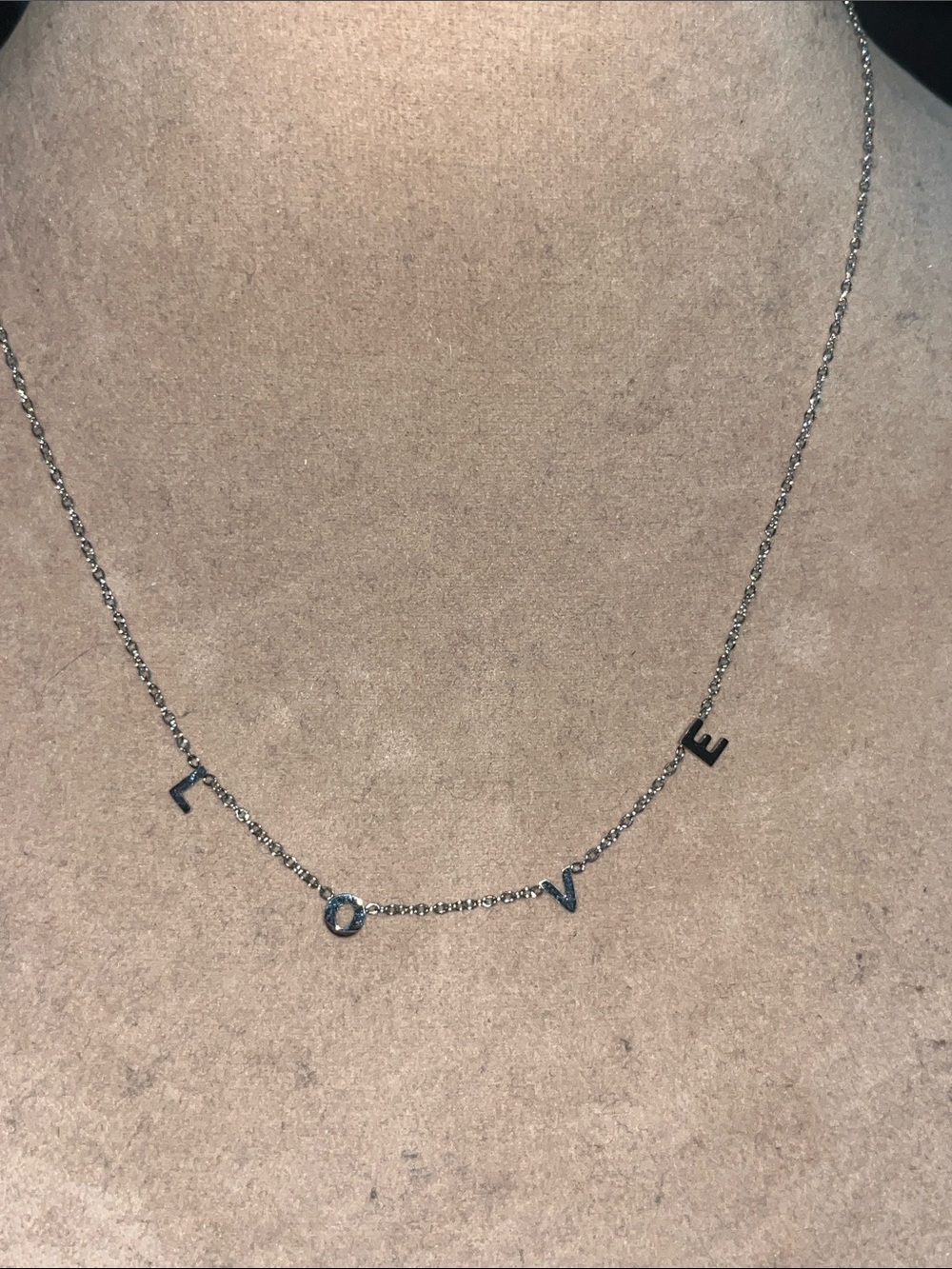 "LOVE " necklace NWT.,